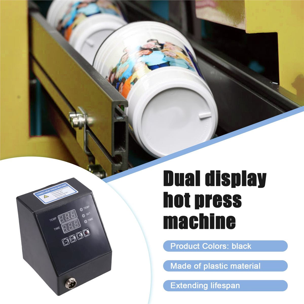 Commercial Printing Press - 828 Mega Sale 220V for Mug/Plate/Stone