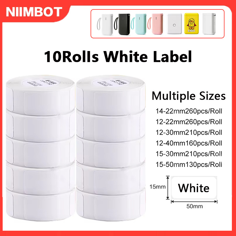 Commercial Printing Labels - Niimbot Officia Label Sticker Paper 10