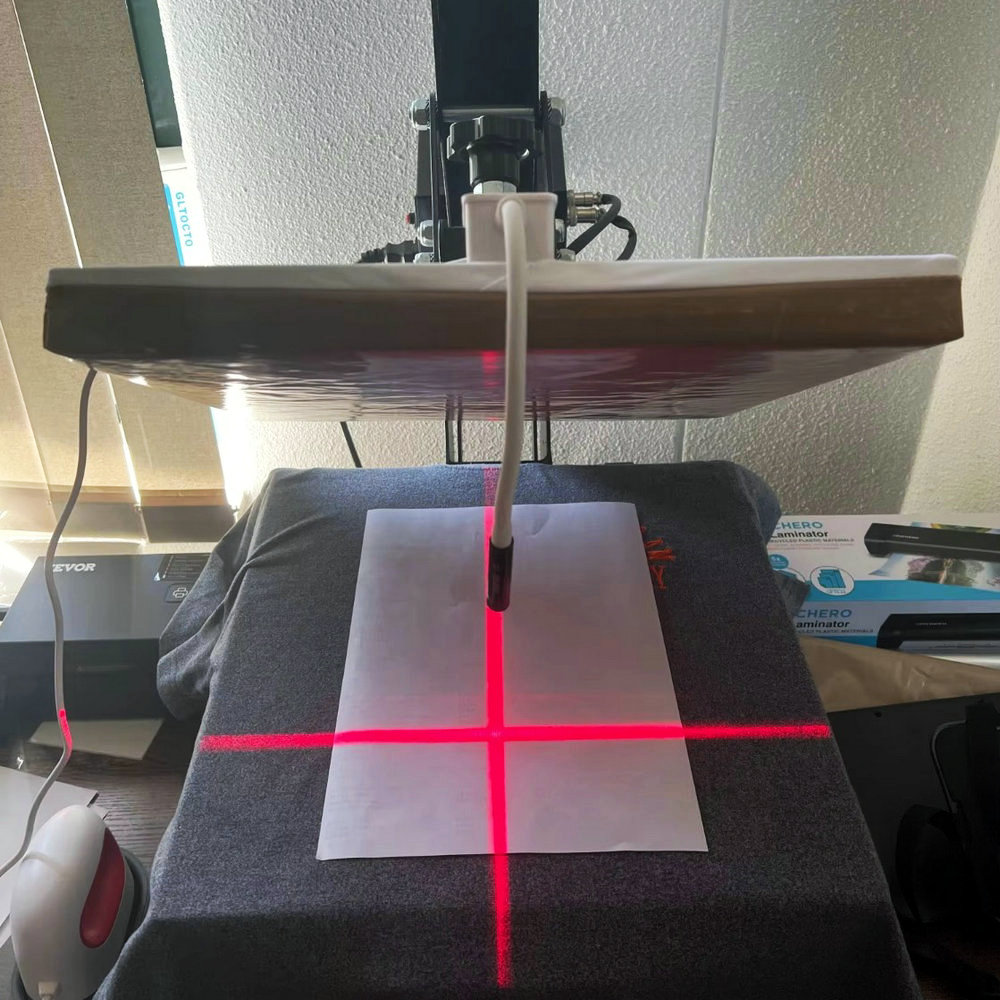 Commercial Printing Press - USB Laser Locator DTF Print Dtg