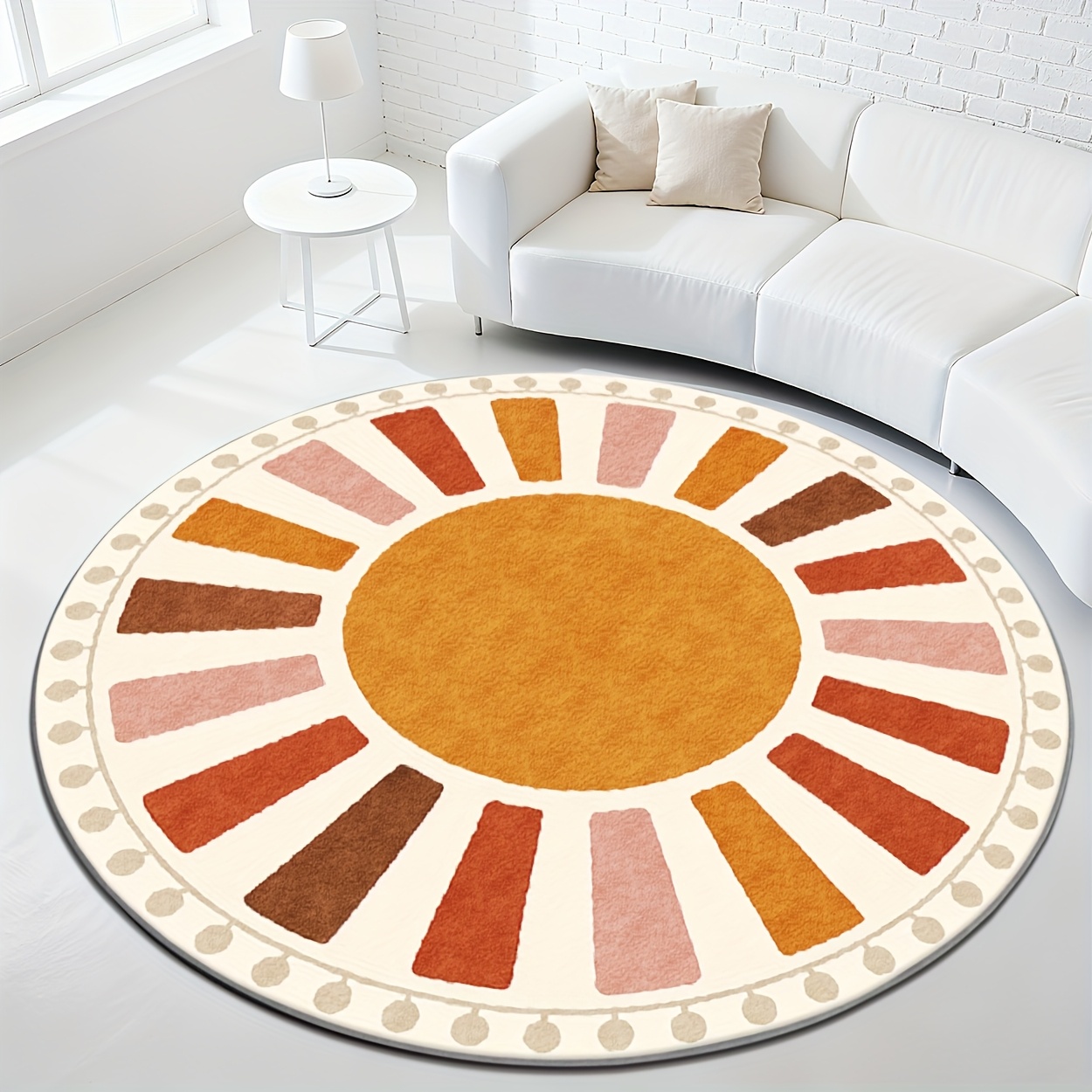 Vintage ocean wave round floor - Hall Commercial Printing 评论和价格