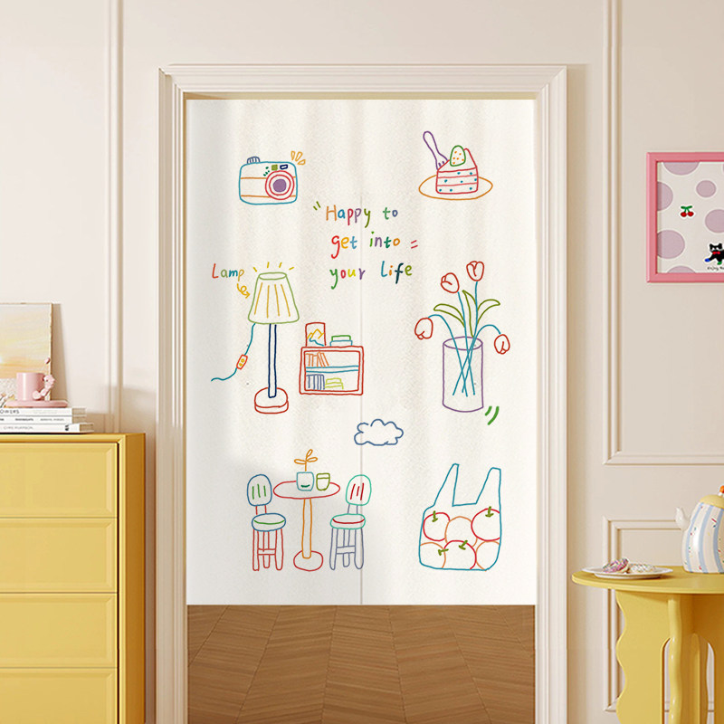 VIKAMA Color Hand Drawn Noren  - Commercial Printing Rates 评论和价格