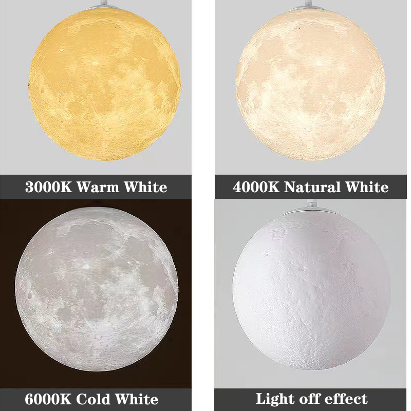 Creative 3D printed moon chand - Hall Commercial Printing 评论和价格