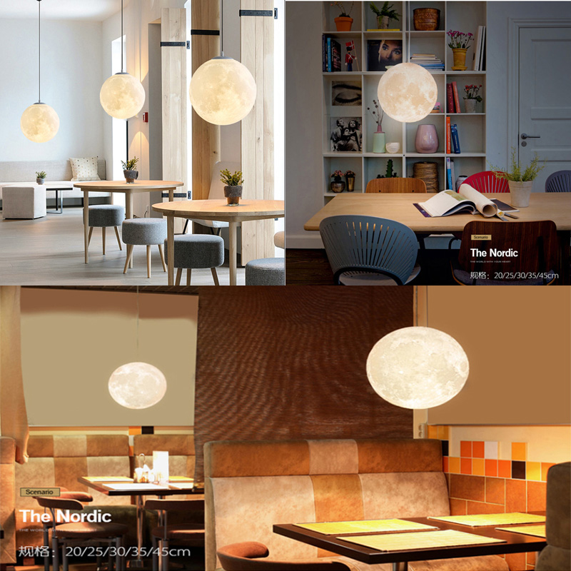 Creative 3D printed moon chand - Hall Commercial Printing 评论和价格