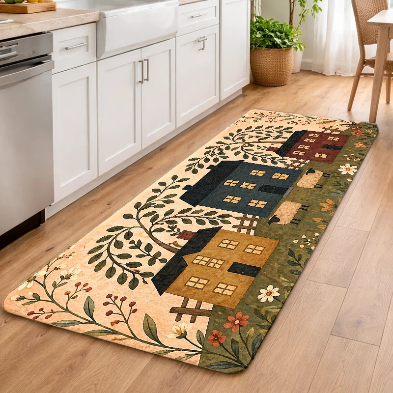 Rustic Floral Butterfly Runner - Hall Commercial Printing 评论和价格