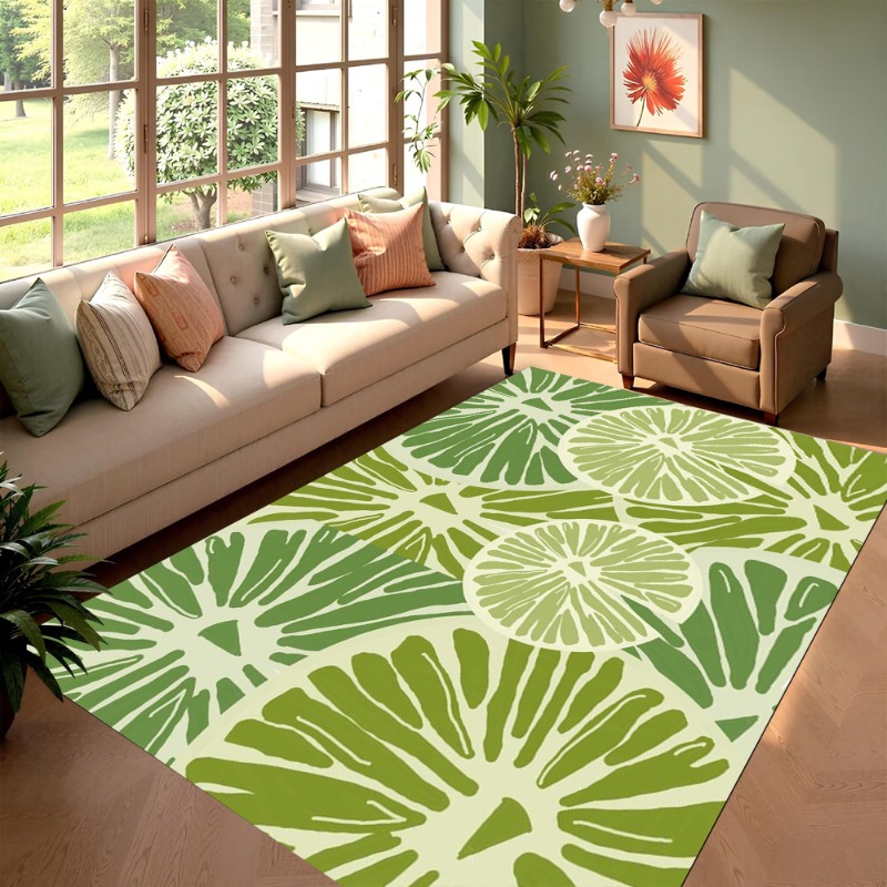 Green Leaf Carpet Nordic Style - Hall Commercial Printing 评论和价格