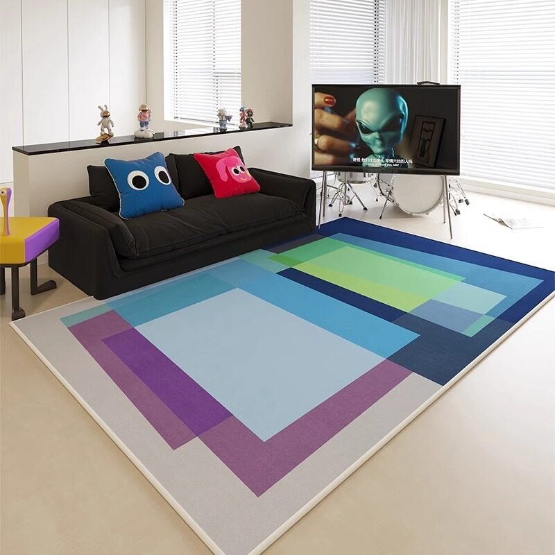 Abstract Color-blocked Print L - Commercial Printing Online 评论和价格