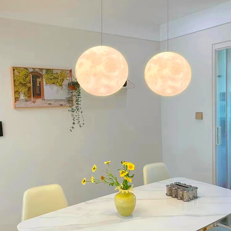 3D Printing Moon Chandelier Si - Hall Commercial Printing 评论和价格